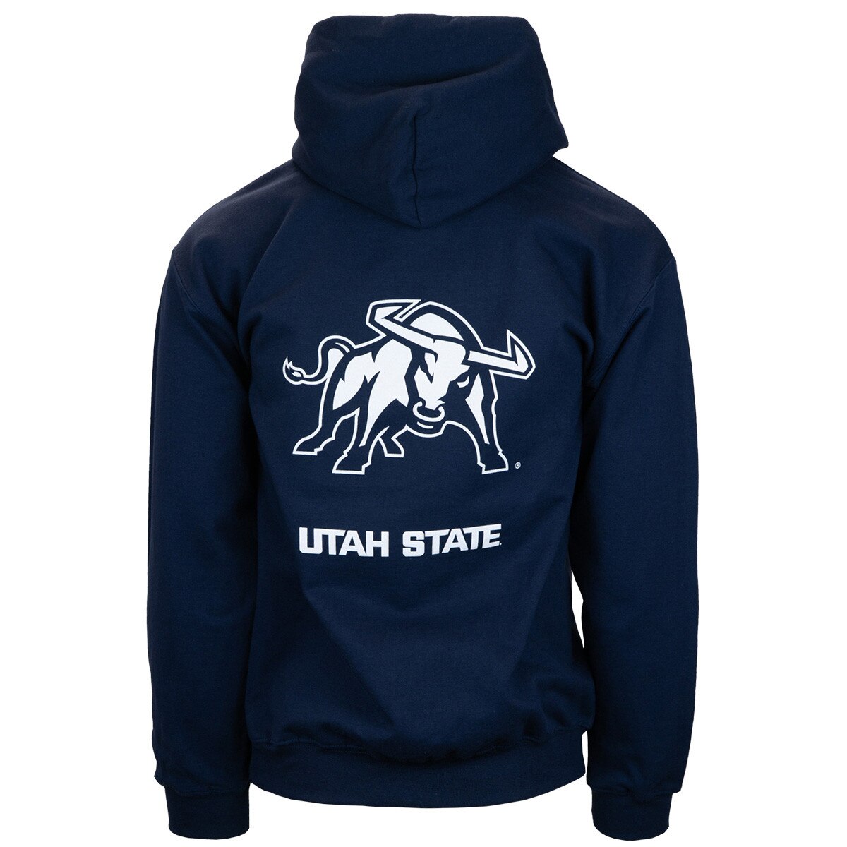 Utah State Bull Classic Unisex Hoodie navy